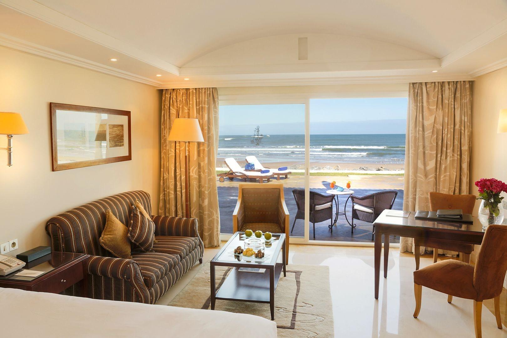 L' Amphitrite Palace Beach Resort & Spa Skhirat Exterior foto